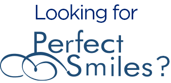 'Looking for Perfect Smiles' stylized text